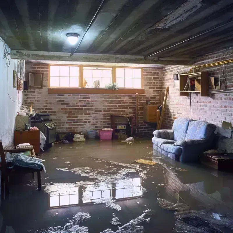 Flooded Basement Cleanup in Big Bass Lake, PA